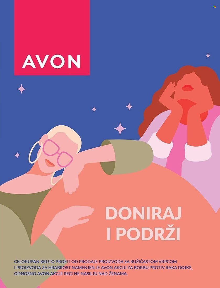 Avon katalog. Stranica 1