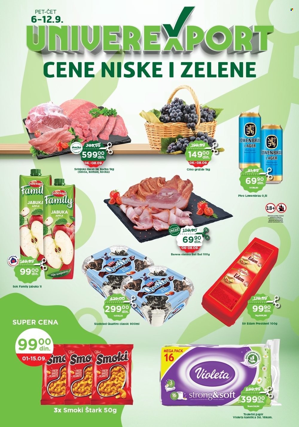 Univerexport katalog - 06.09.2024 - 12.09.2024. Stranica 1