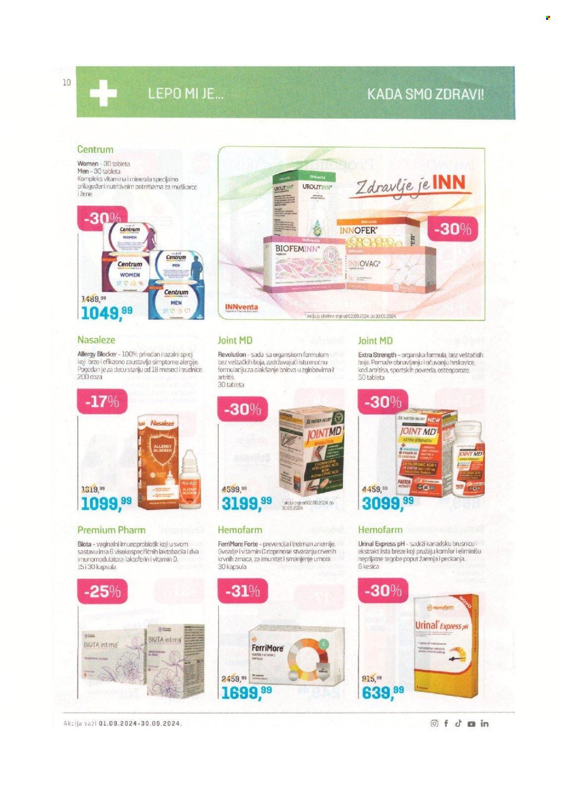 Lilly Drogerie katalog - 01.09.2024 - 30.09.2024. Stranica 10