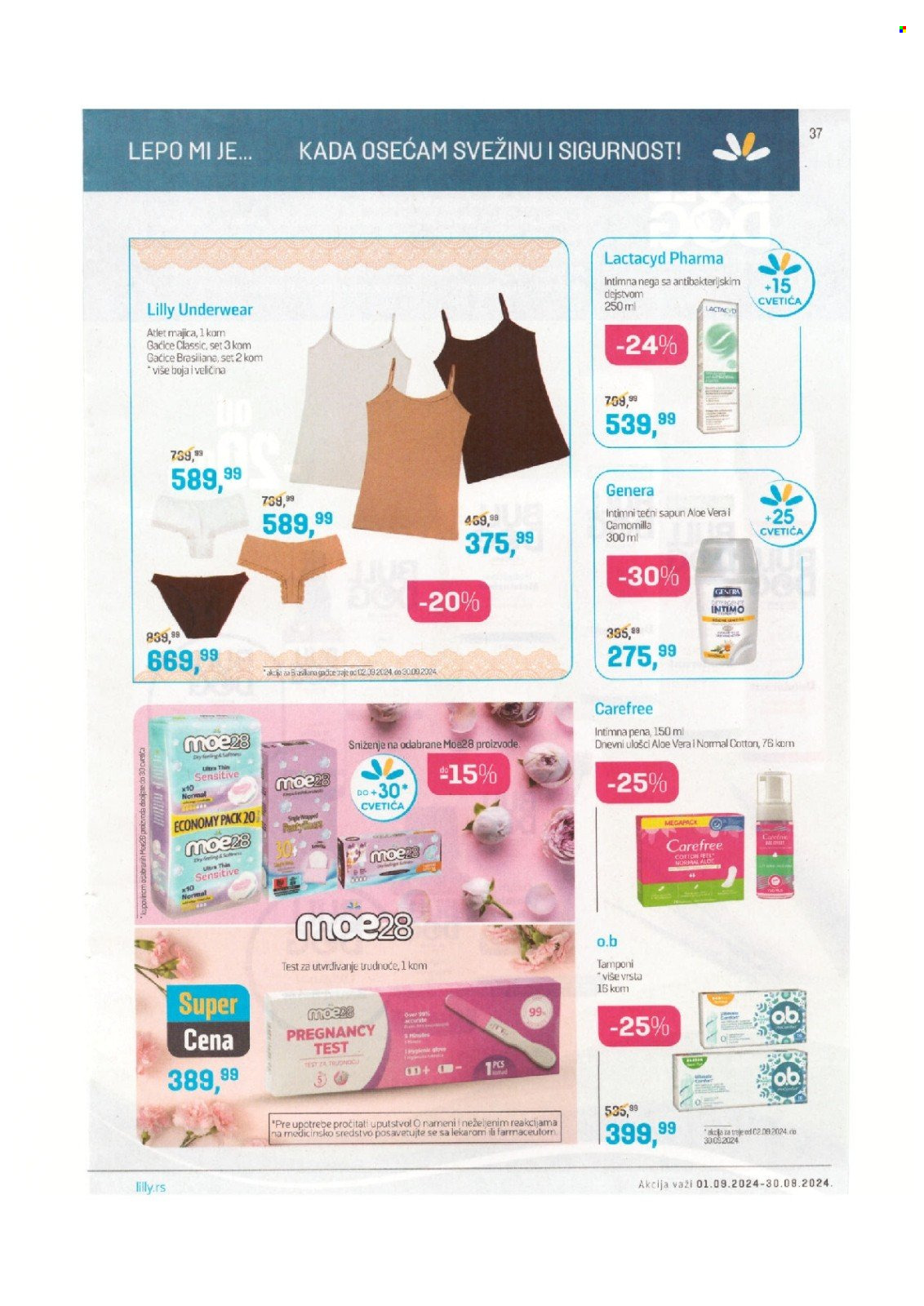 Lilly Drogerie katalog - 01.09.2024 - 30.09.2024. Stranica 37