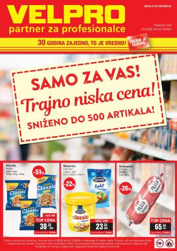Velpro katalog - 09.09.2024 - 05.10.2024.