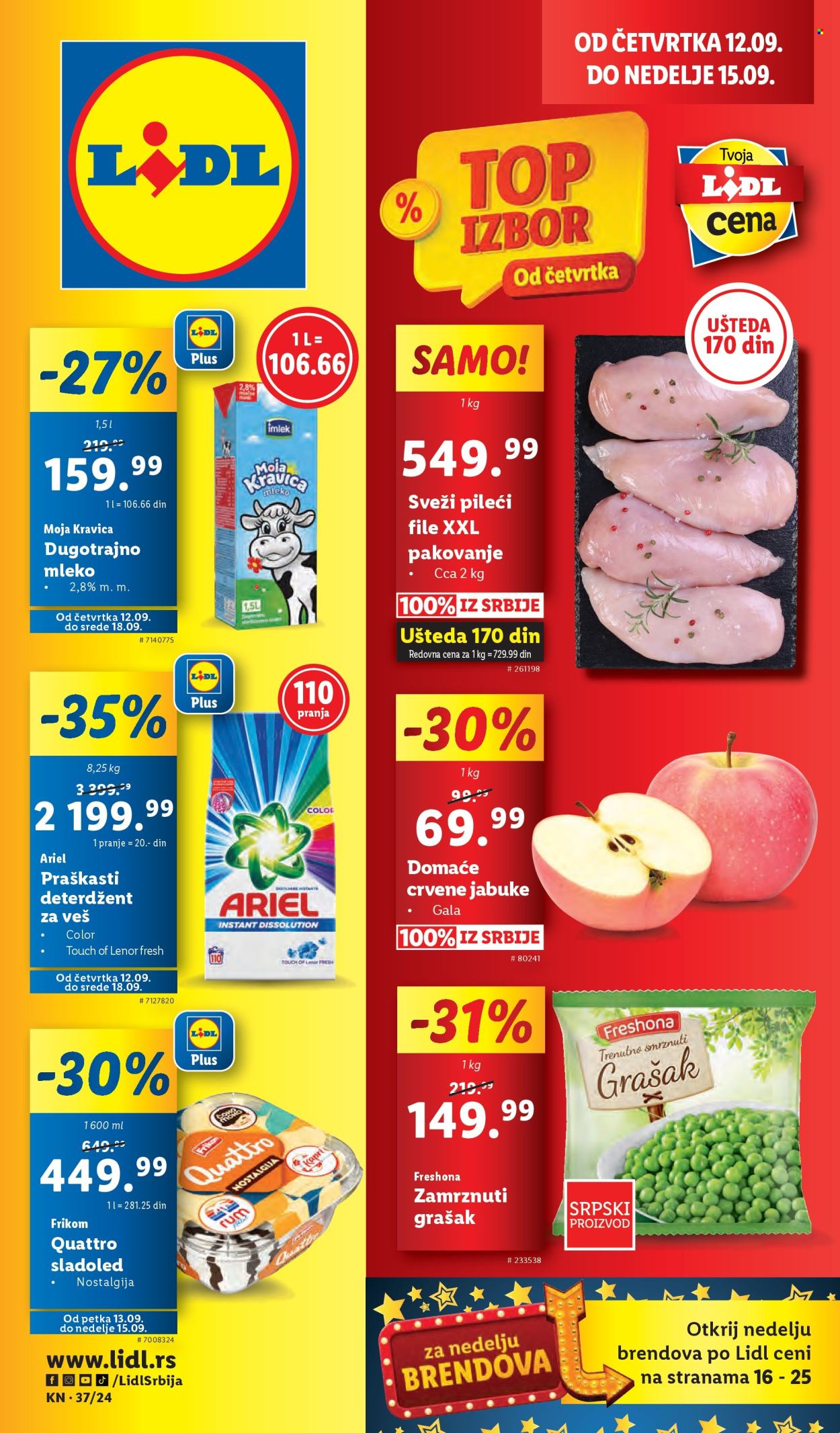Lidl katalog - 12.09.2024 - 18.09.2024. Stranica 1