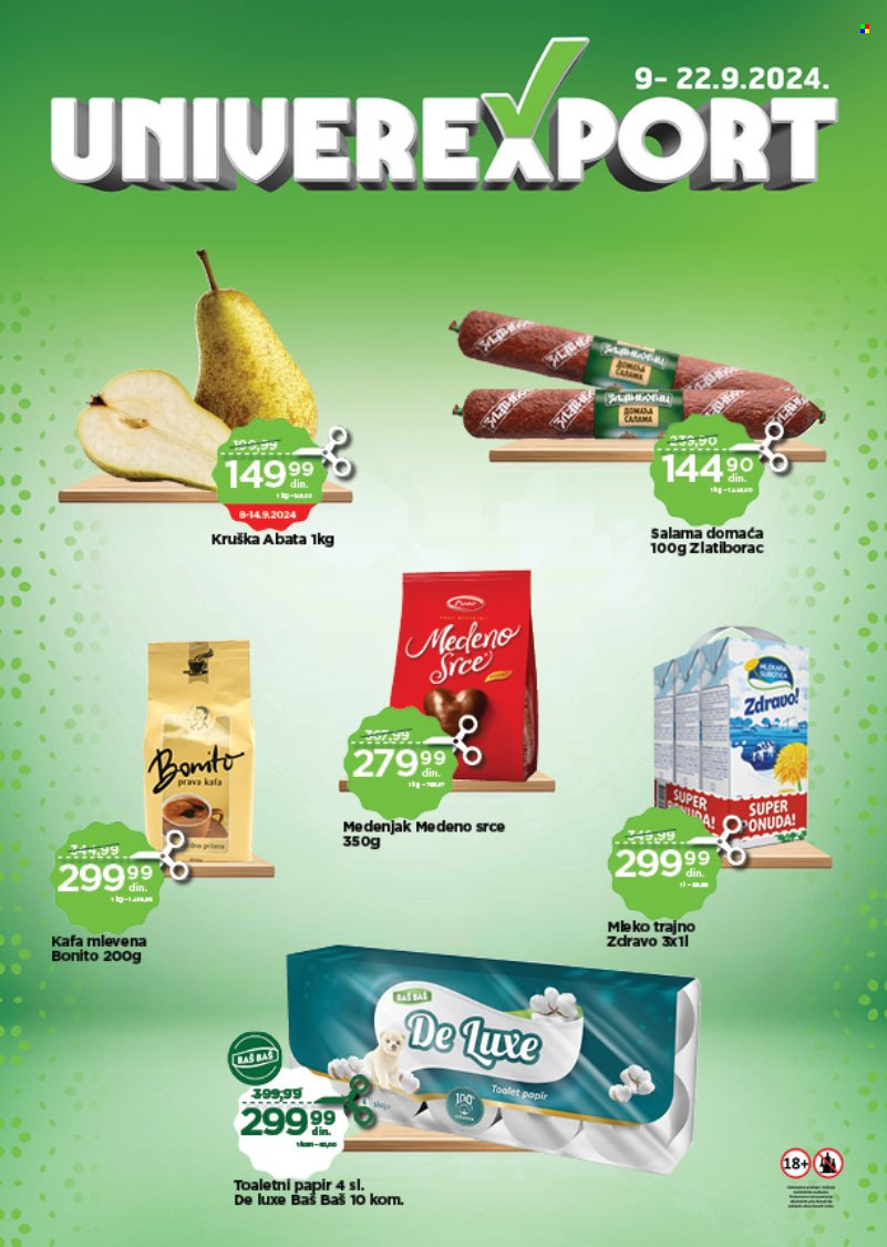 Univerexport katalog - 09.09.2024 - 22.09.2024. Stranica 1