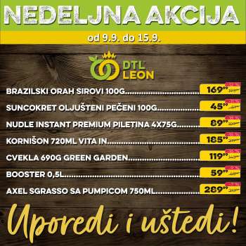 Leon Diskont katalog - 09.09.2024 - 15.09.2024.