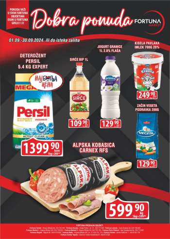 Fortuna Market katalog - 01.09.2024 - 30.09.2024.