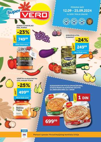 SuperVERO katalog - 12.09.2024 - 25.09.2024.