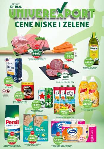 Univerexport katalog - 13.09.2024 - 19.09.2024.