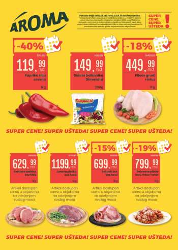 Aroma Market katalog - 12.09.2024 - 15.09.2024.