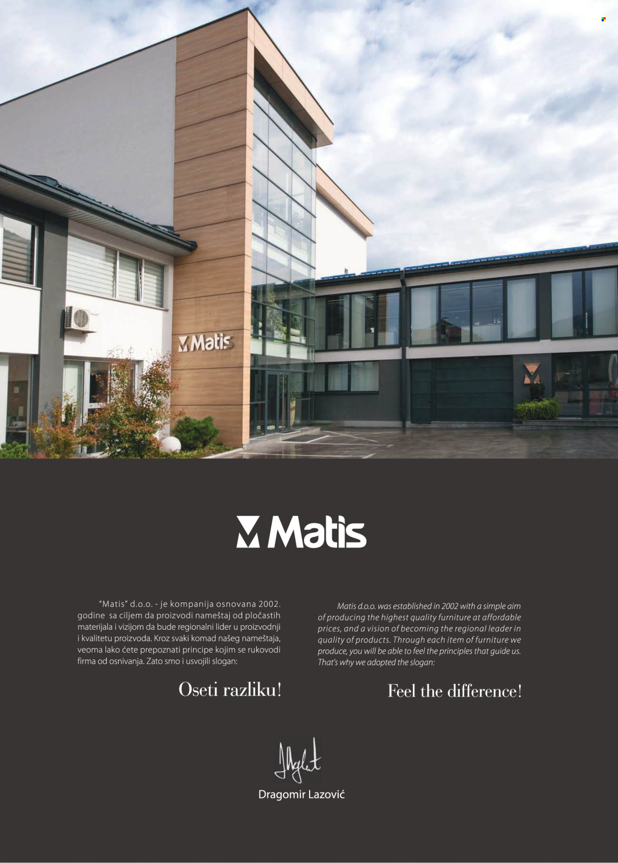 Matis katalog. Stranica 4