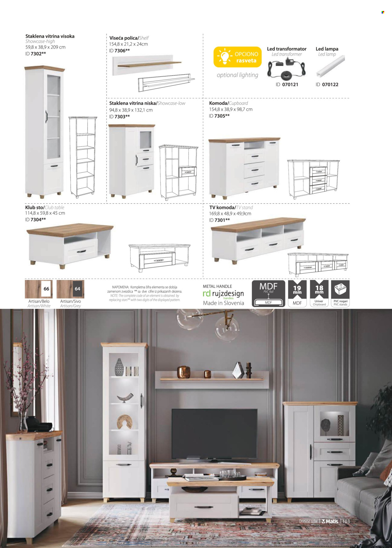 Matis katalog. Stranica 105