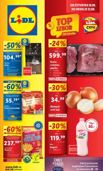 Lidl katalog - 19.09.2024 - 25.09.2024.