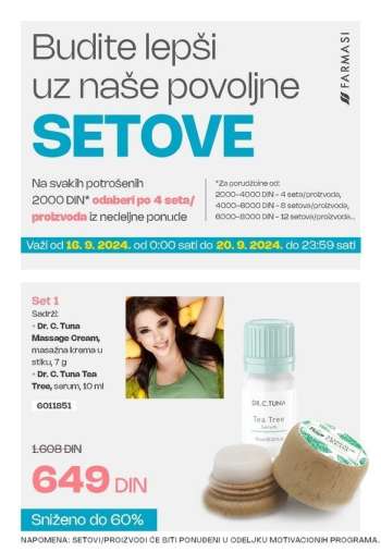 Farmasi katalog - 16.09.2024 - 20.09.2024.