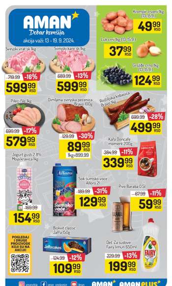 Aman katalog - 13.09.2024 - 19.09.2024.