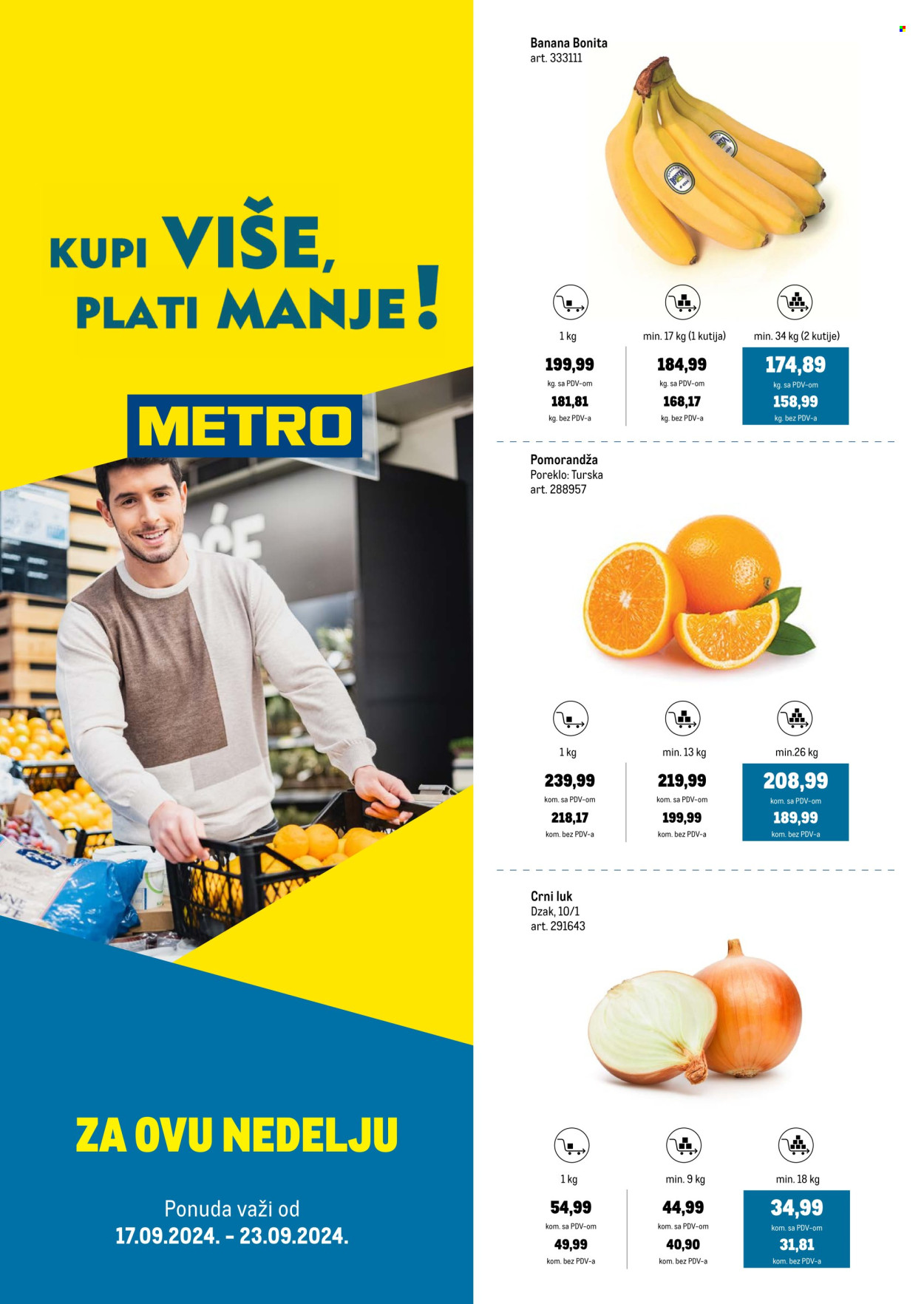 Metro katalog - 17.09.2024 - 23.09.2024. Stranica 1
