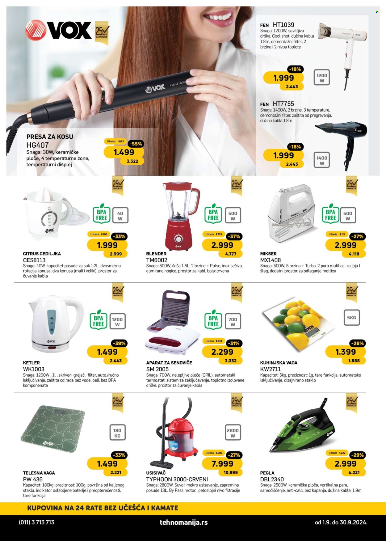 Tehnomanija katalog - 01.09.2024 - 30.09.2024. Stranica 9