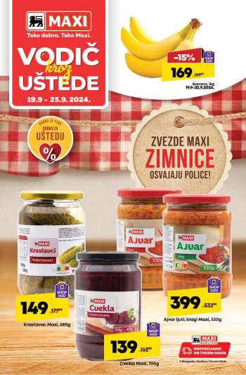 Maxi katalog - 19.09.2024 - 25.09.2024.