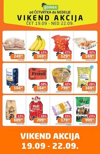Gomex katalog - 19.09.2024 - 22.09.2024.