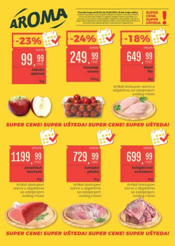 Aroma Market katalog - 19.09.2024 - 22.09.2024.
