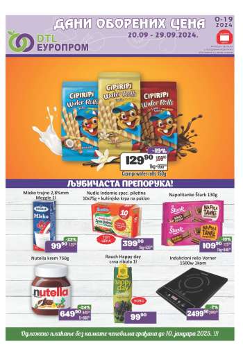 Europrom katalog - 20.09.2024 - 29.09.2024.