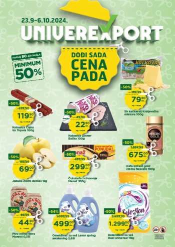 Univerexport katalog - 23.09.2024 - 06.10.2024.
