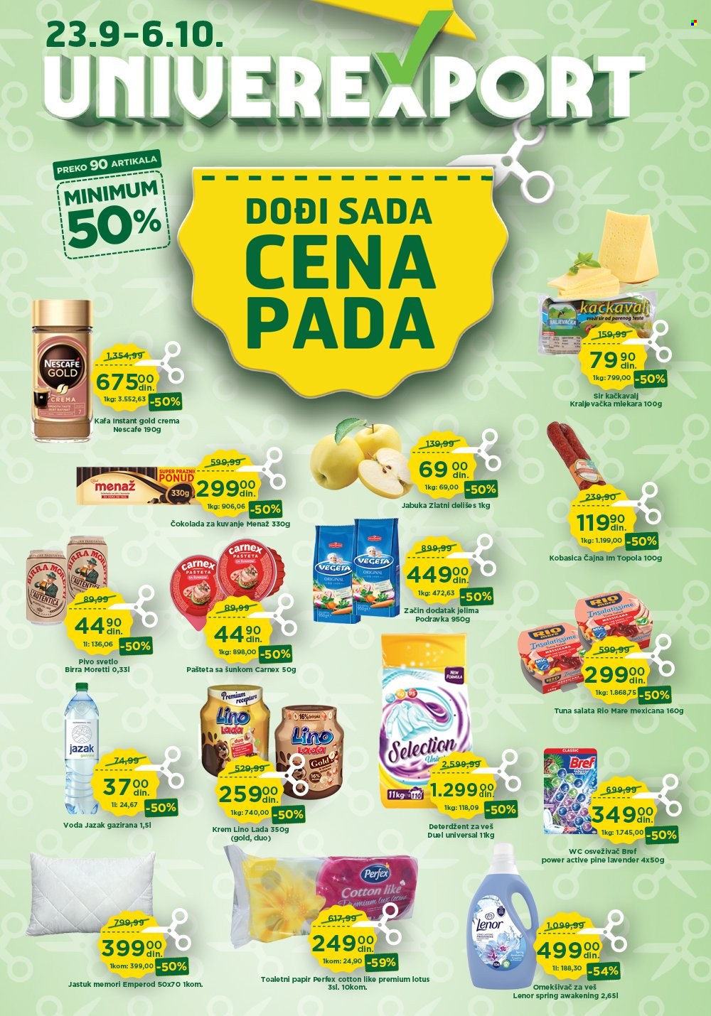 Univerexport katalog - 23.09.2024 - 06.10.2024. Stranica 1