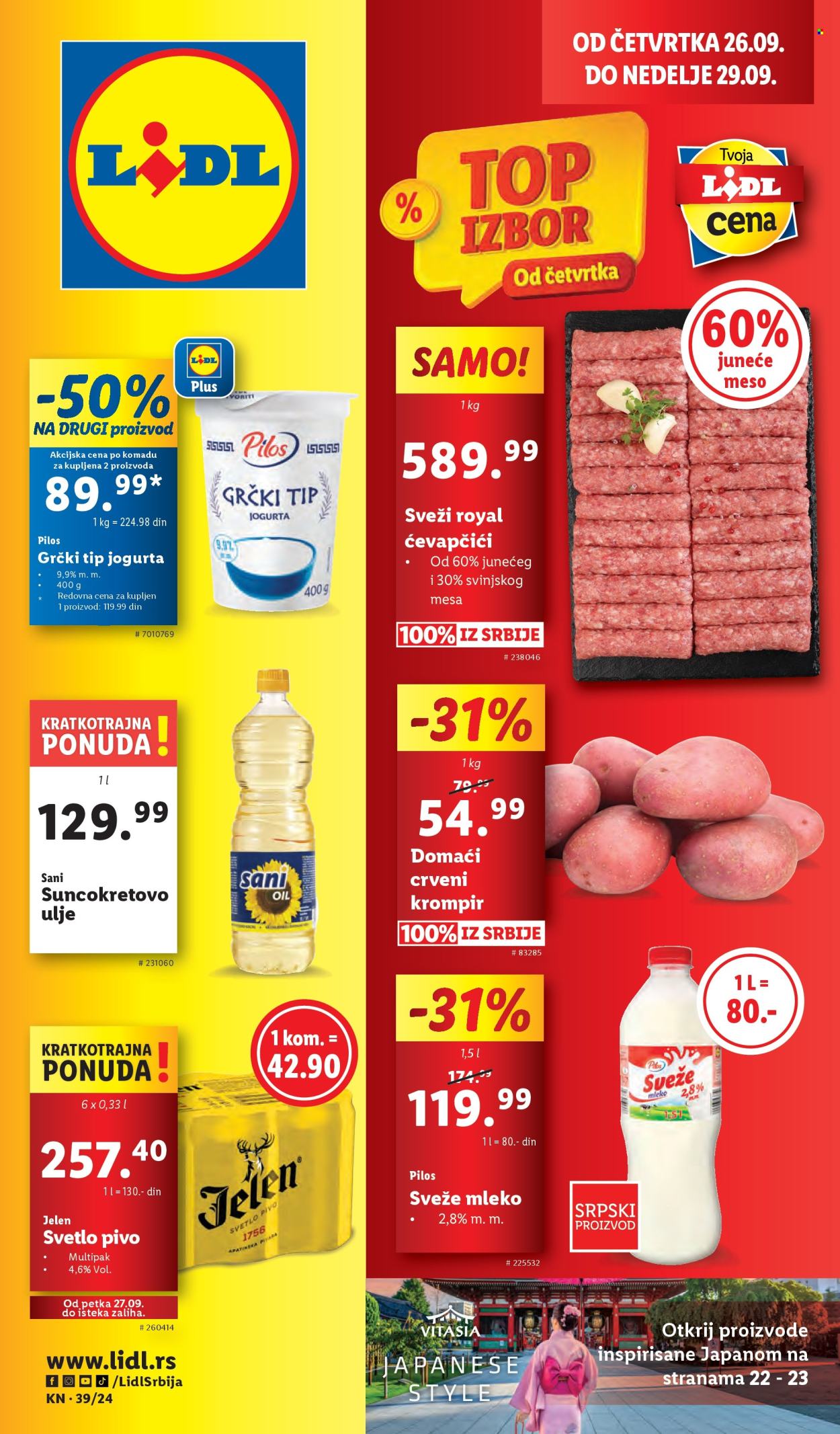 Lidl katalog - 26.09.2024 - 02.10.2024. Stranica 1