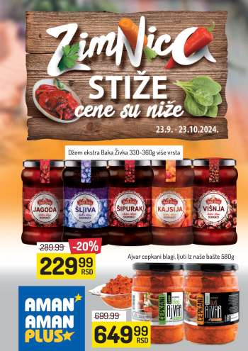 Aman katalog - 23.09.2024 - 23.10.2024.