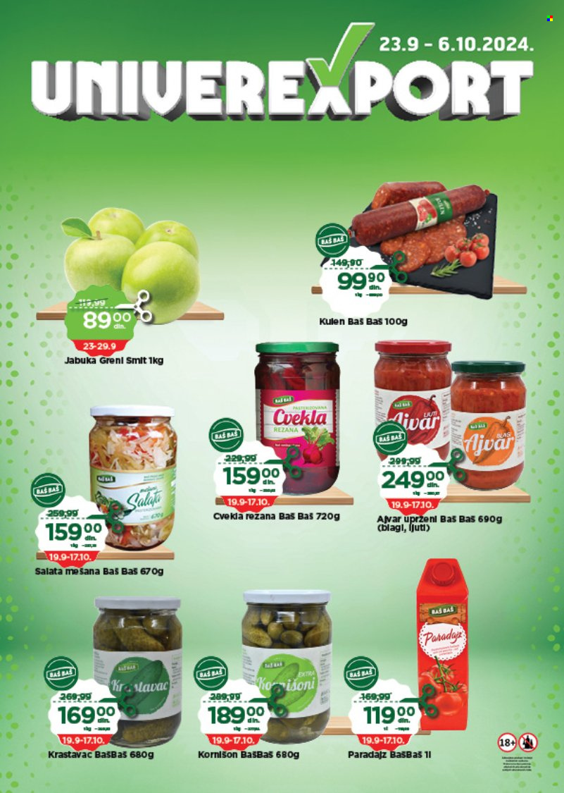 Univerexport katalog - 23.09.2024 - 06.10.2024. Stranica 1