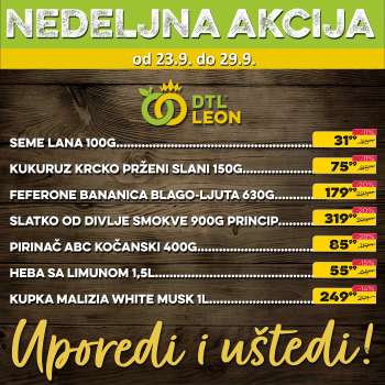 Leon Diskont katalog - 23.09.2024 - 29.09.2024.