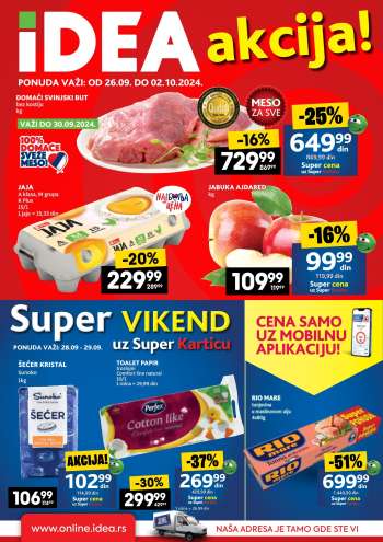 Idea katalog - 26.09.2024 - 02.10.2024.