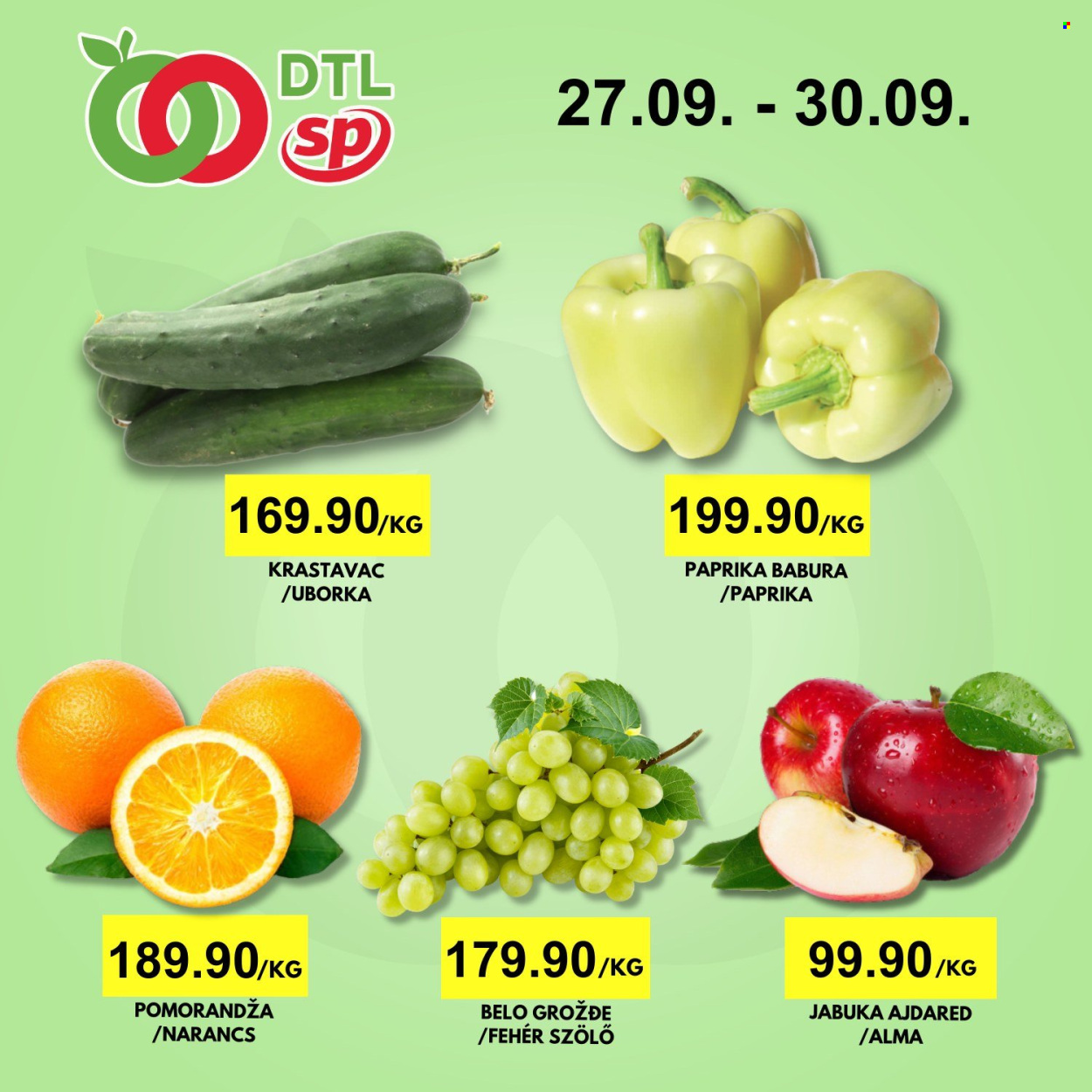 Senta Promet katalog - 27.09.2024 - 30.09.2024. Stranica 1