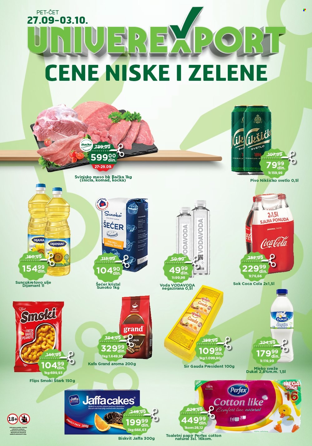 Univerexport katalog - 27.09.2024 - 03.10.2024. Stranica 1
