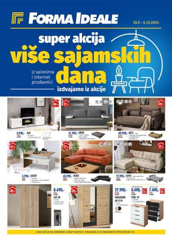 Forma Ideale katalog - 26.09.2024 - 06.10.2024.