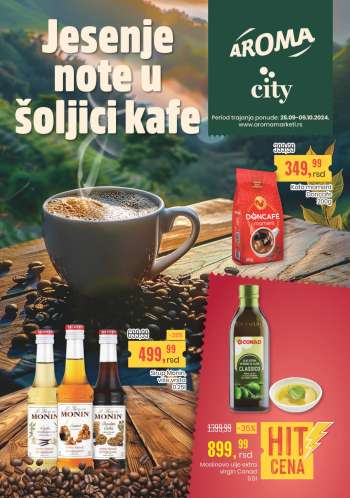 Aroma Market katalog - 26.09.2024 - 09.10.2024.
