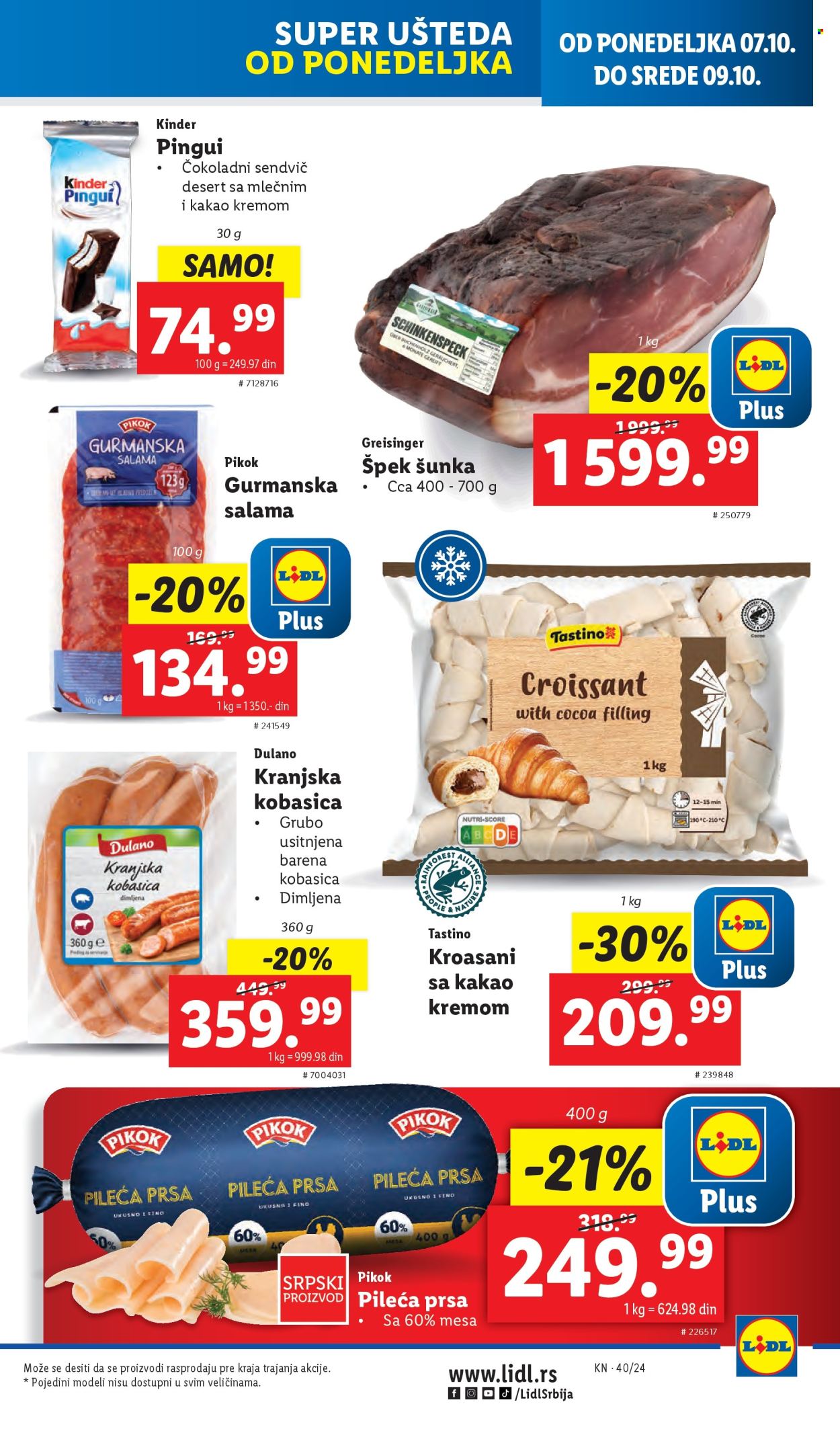 Lidl katalog - 03.10.2024 - 09.10.2024. Stranica 43