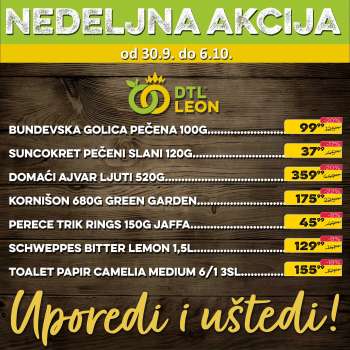 Leon Diskont katalog - 30.09.2024 - 06.10.2024.