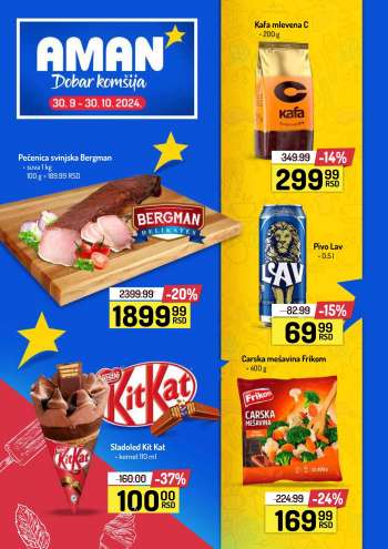 Aman katalog - 30.09.2024 - 30.10.2024.