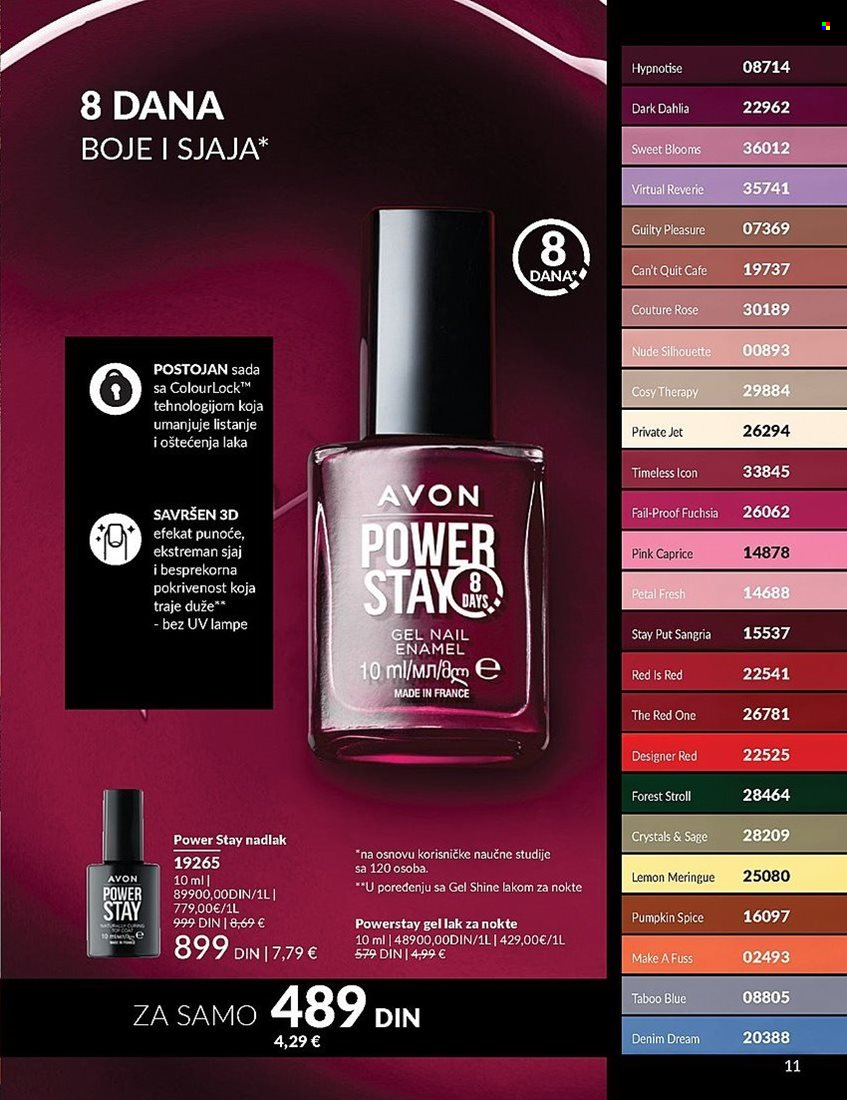 Avon katalog - 01.10.2024 - 31.10.2024. Stranica 11