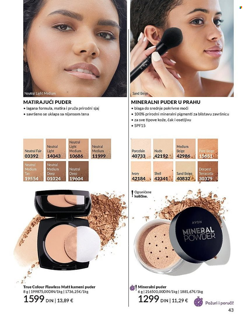 Avon katalog - 01.10.2024 - 31.10.2024. Stranica 43