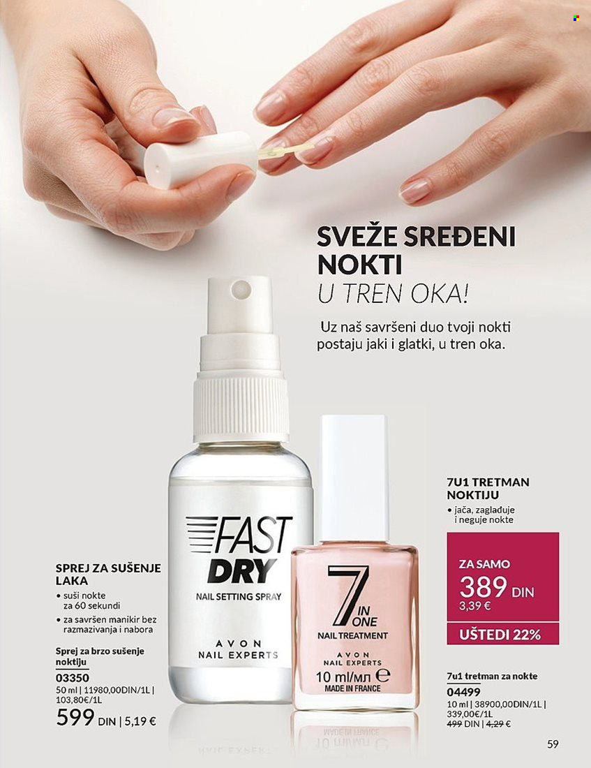 Avon katalog - 01.10.2024 - 31.10.2024. Stranica 59