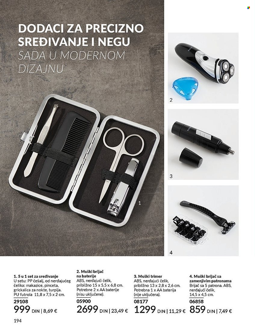 Avon katalog - 01.10.2024 - 31.10.2024. Stranica 196