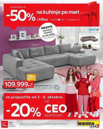 Lesnina XXXL katalog - 30.09.2024 - 27.10.2024.