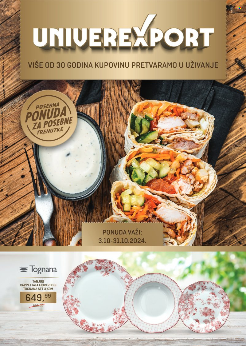 Univerexport katalog - 03.10.2024 - 31.10.2024. Stranica 1