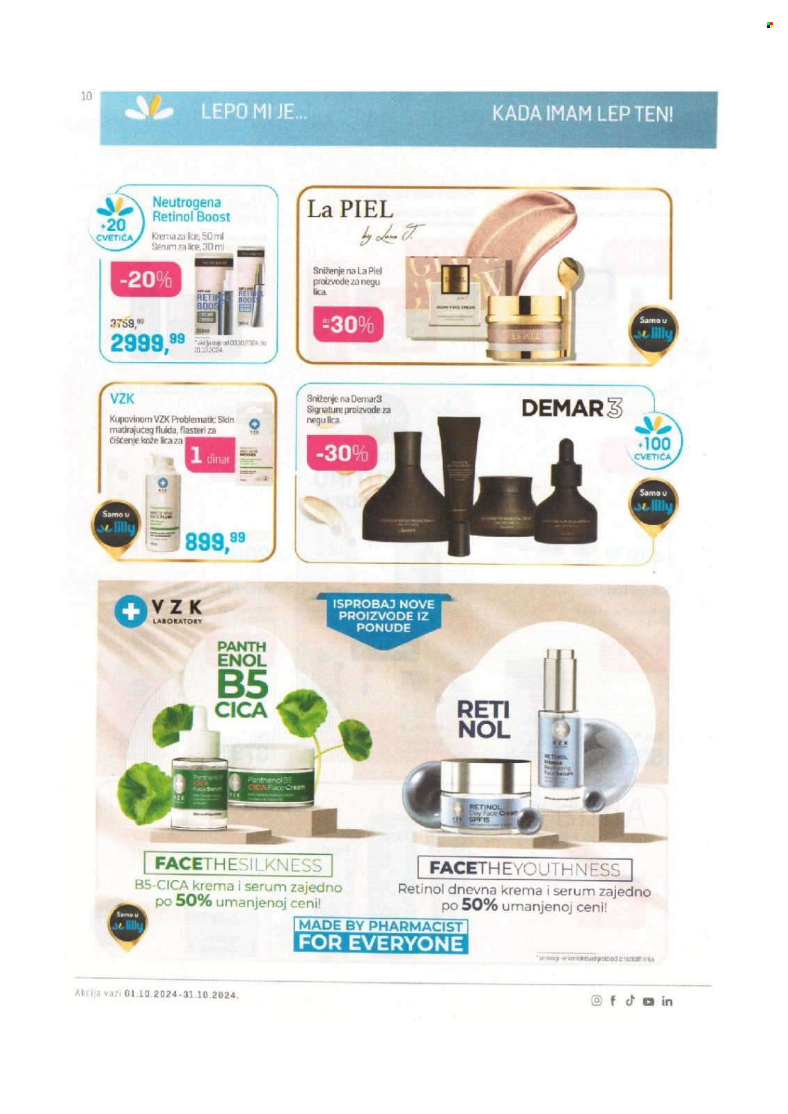 Lilly Drogerie katalog - 01.10.2024 - 31.10.2024. Stranica 10