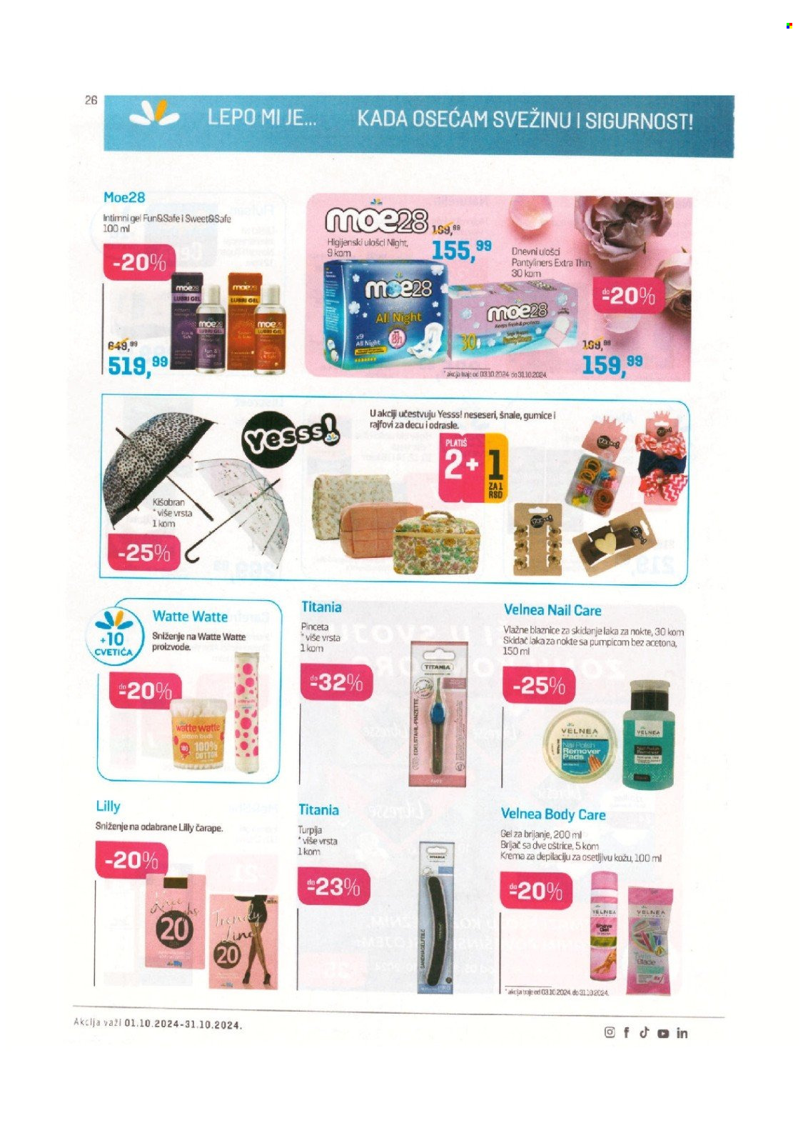 Lilly Drogerie katalog - 01.10.2024 - 31.10.2024. Stranica 26