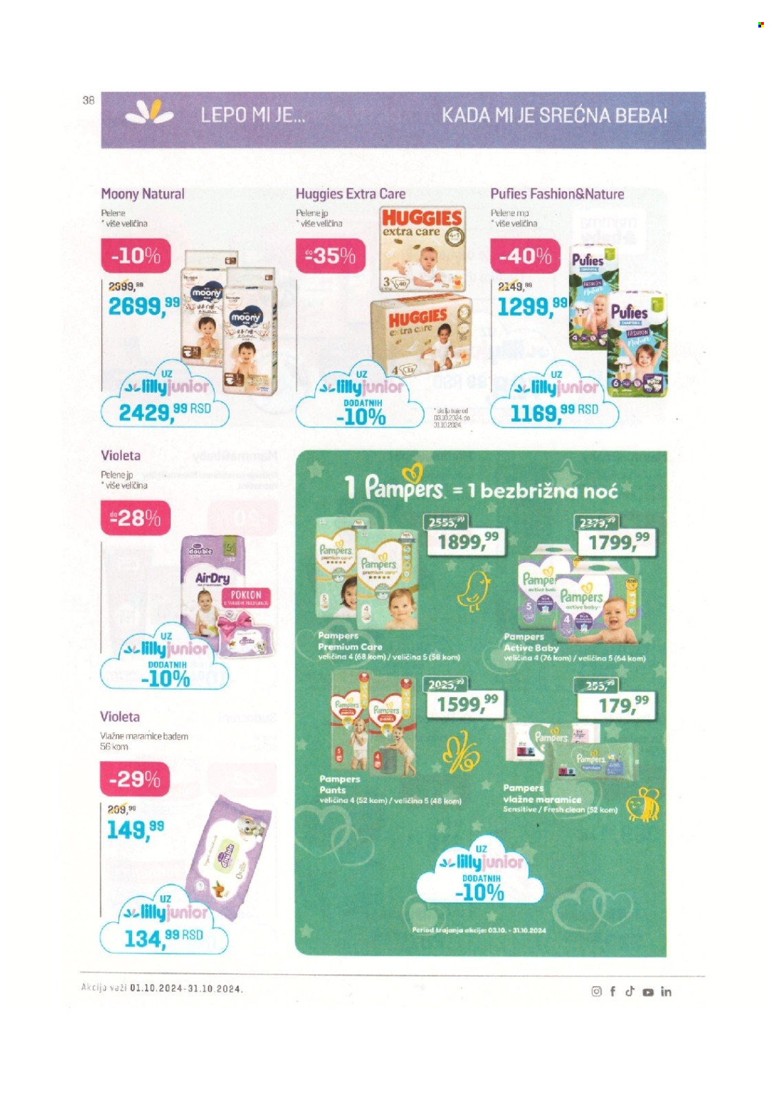 Lilly Drogerie katalog - 01.10.2024 - 31.10.2024. Stranica 38
