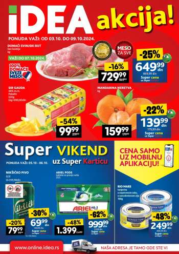 Idea katalog - 03.10.2024 - 09.10.2024.
