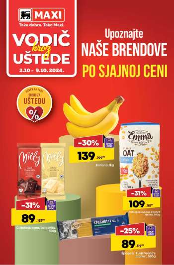 Maxi katalog - 03.10.2024 - 09.10.2024.