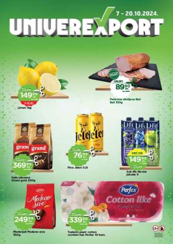 Univerexport katalog - 07.10.2024 - 20.10.2024.