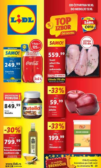 Lidl katalog - 10.10.2024 - 16.10.2024.